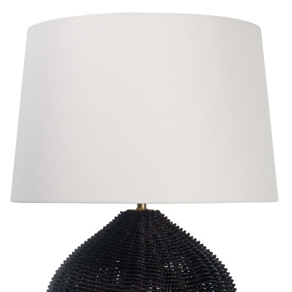 Georgian Table Lamp (Black) Macro 2